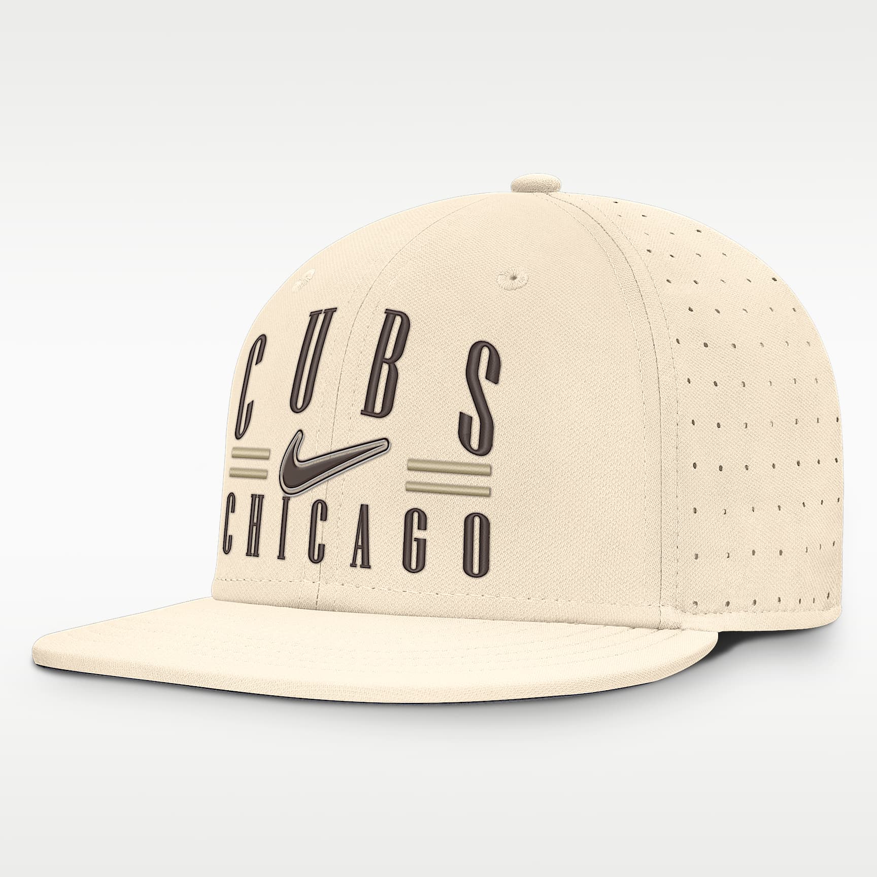 Chicago Cubs True Men's Nike AeroBill MLB Fitted Hat. Nike.com